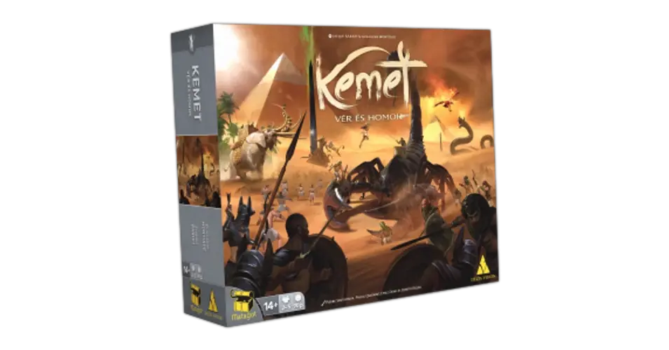 Bestseller Kemet - Vér és homok társasjáték