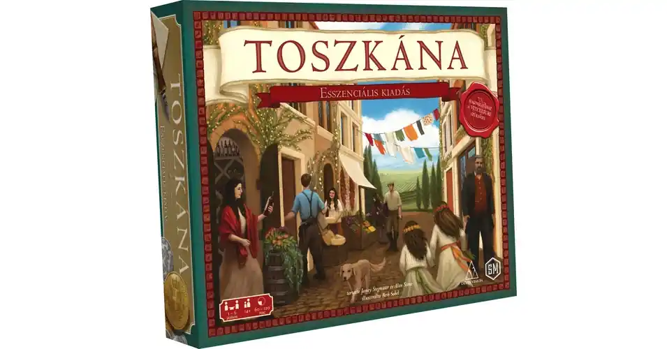 Viticulture Toszkána - Esszenciális kiadás társasjáték Korlátozott ajánlat