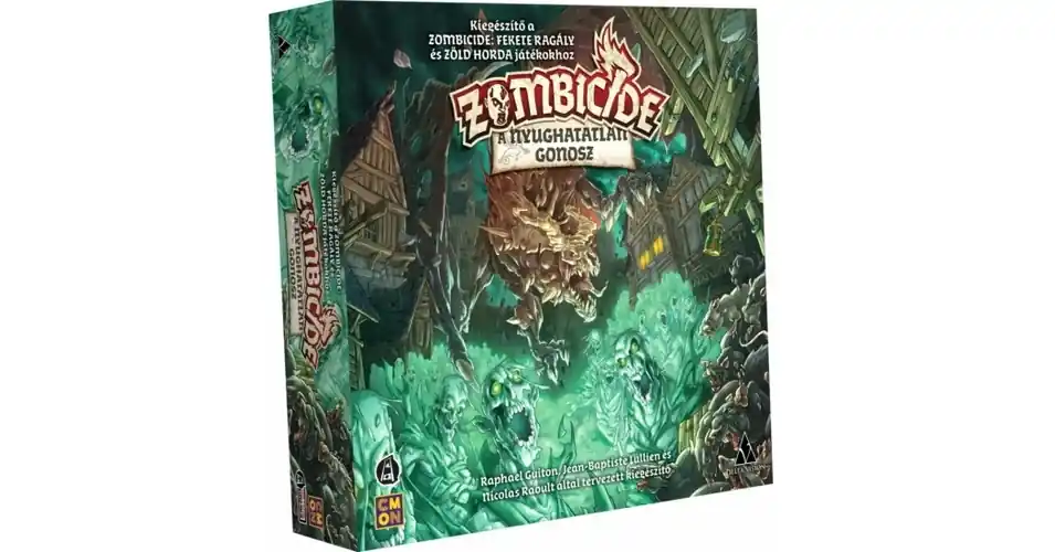 Népszerű Zombicide A nyughatatlan gonosz (kiegészítő) társasjáték