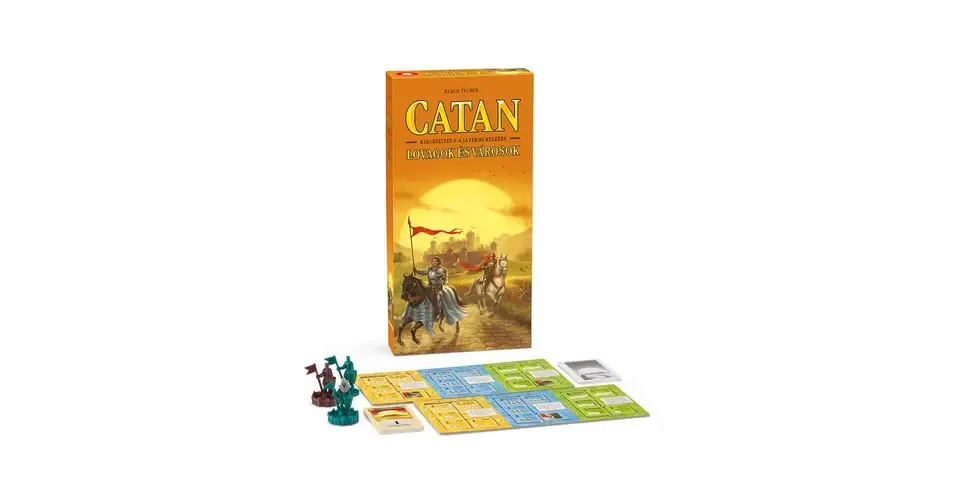 Árengedmény Catan Lovagok és Városok kiegészítő 5-6 főre