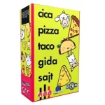 Outlet Cica, pizza, taco, gida, sajt társasjáték
