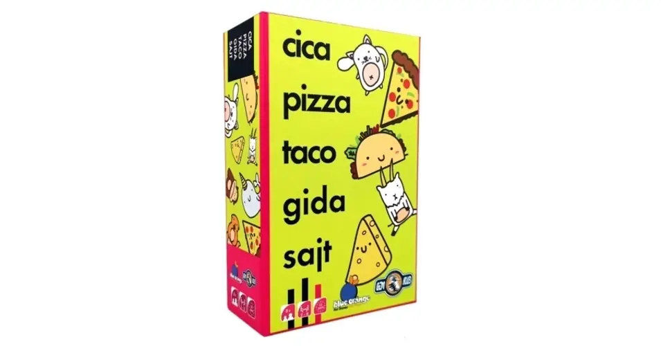 Outlet Cica, pizza, taco, gida, sajt társasjáték