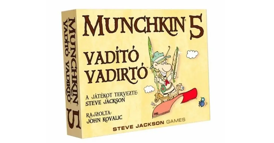 Munchkin 5 - Vadító vadírtó Azonnali szállítás