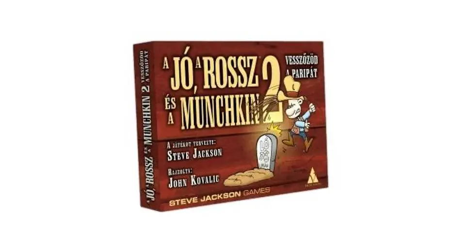 Bestseller Munchkin -A jó a rossz és a Munchkin 2 – Vesszőzöd a paripát