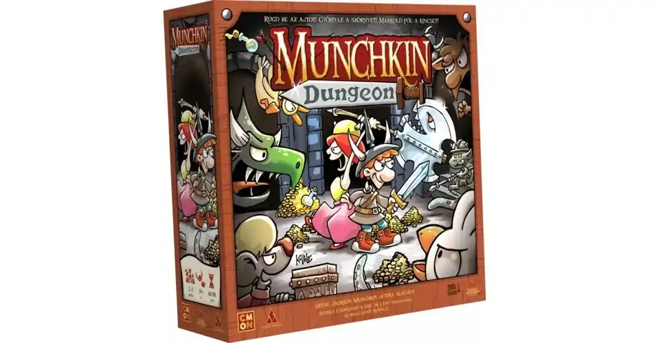 Különleges ajánlat Munchkin Dungeon – magyar kiadás