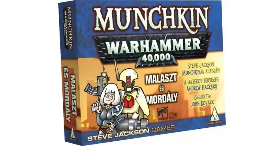 Expressz kézbesítés Munchkin Warhammer 40000 - Malaszt és mordály