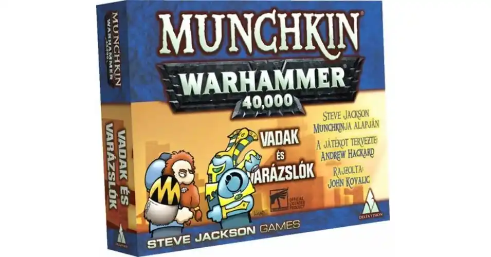 Akciós ár Munchkin Warhammer 40000 – Vadak és varázslók