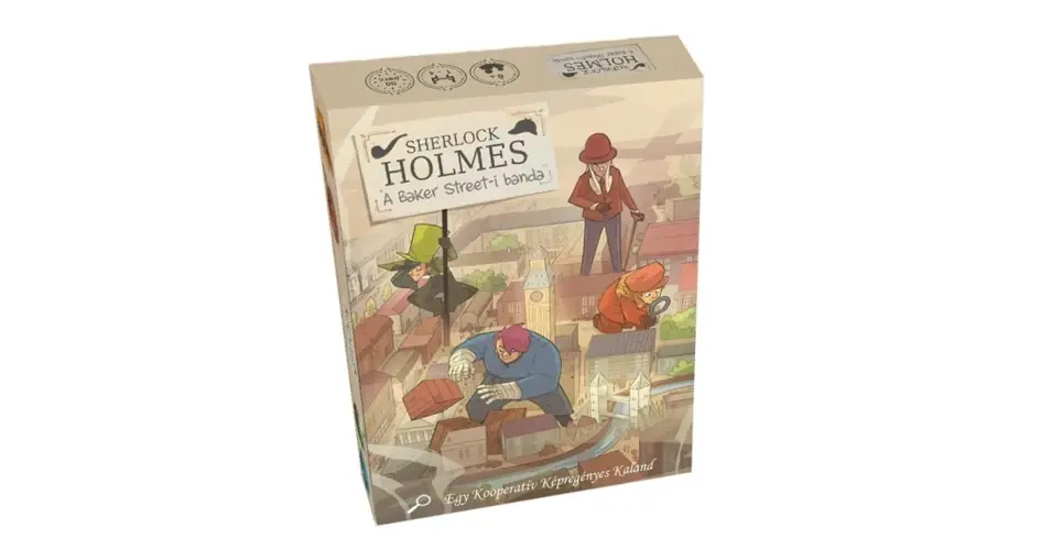 Azonnali szállítás Sherlock Holmes A Baker Street-i banda társasjáték