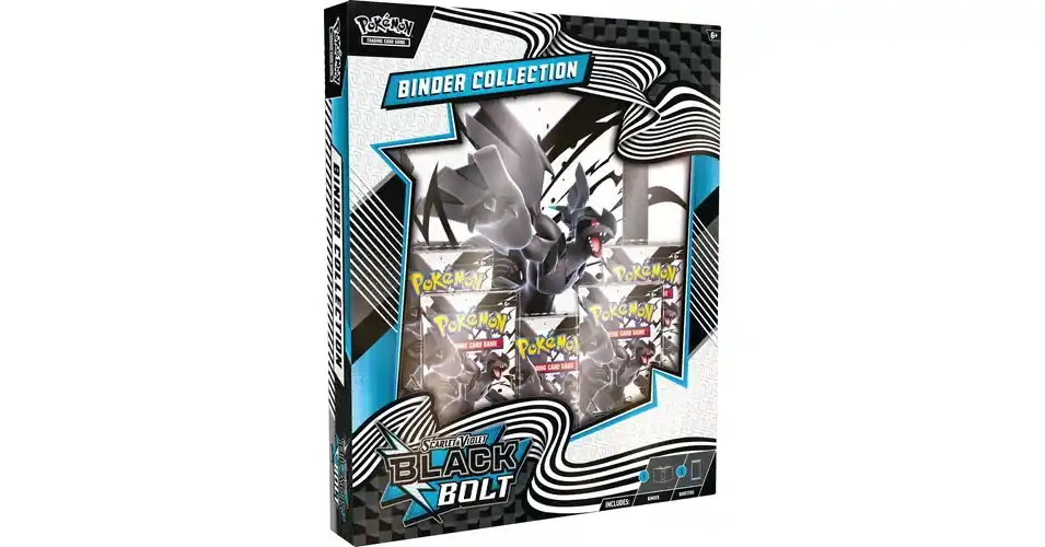 Exkluzív ajánlat Pokémon TCG SV10.5 Black Bolt - Binder Collection