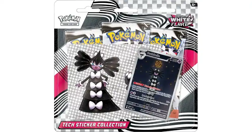 Pokémon TCG SV10.5 White Flare - Tech Sticker Collection Azonnali szállítás