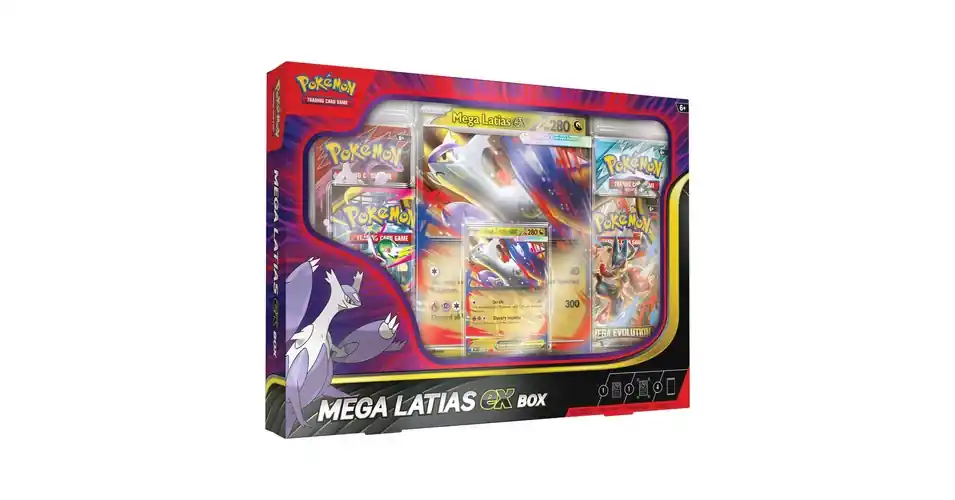 Szuper akció Pokémon TCG Mega Latias ex Box