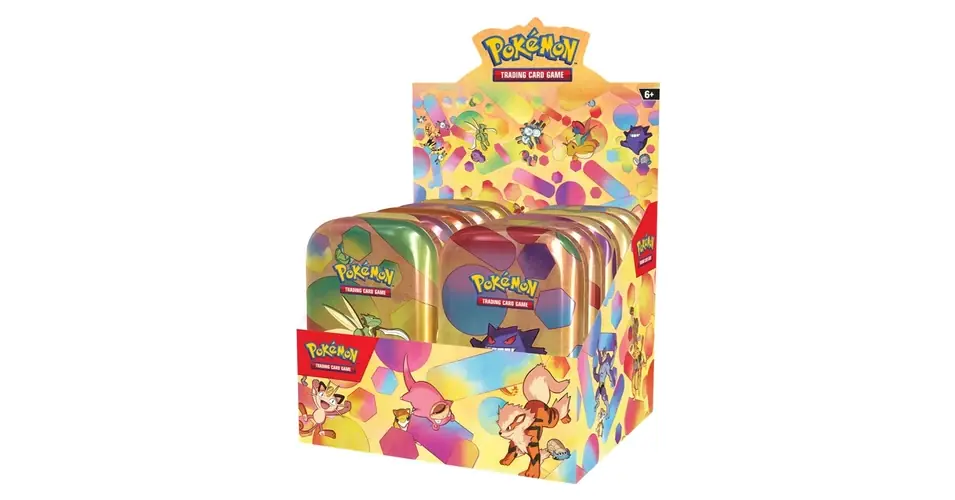 Pokémon TCG Scarlet & Violet - 151 Mini Tin Display Szezonális akció