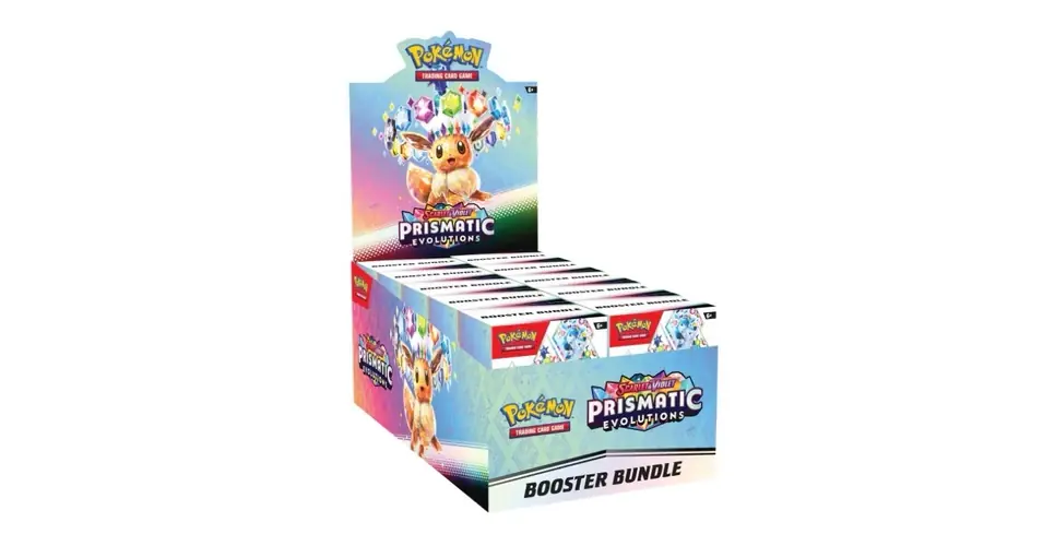 Ajánlat Pokémon TCG Scarlet & Violet - Prismatic Evolutions Booster Bundle Display