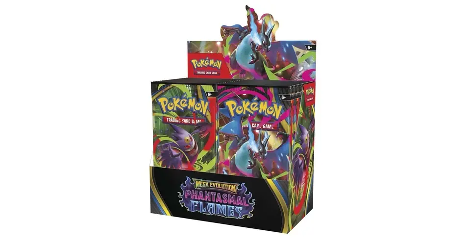 Pokémon TCG Mega Evolution - Phantasmal Flames Booster Box Utolsó esély
