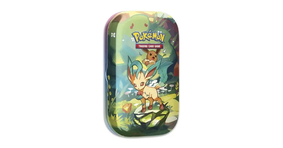 Pokémon TCG Scarlet & Violet - Prismatic Evolutions Mini Tin (Leafeon) Legnépszerűbb