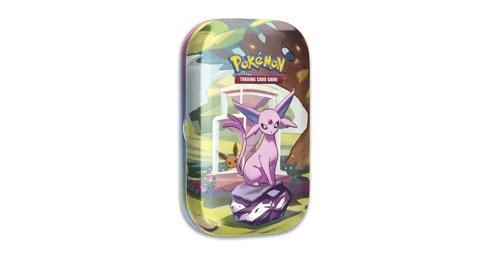 Pokémon TCG Scarlet & Violet - Prismatic Evolutions Mini Tin (Espeon) Árengedmény