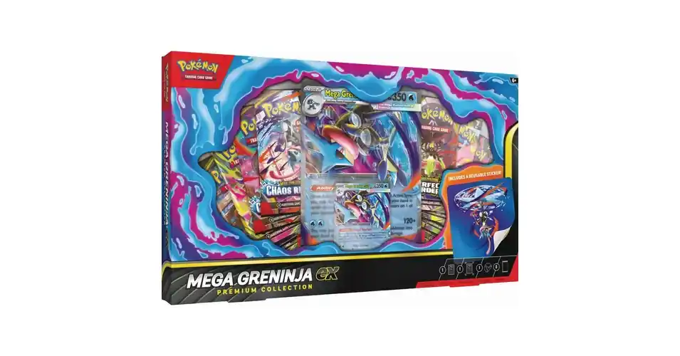 Árcsökkenés Pokémon TCG Mega Greninja ex Premium Collection