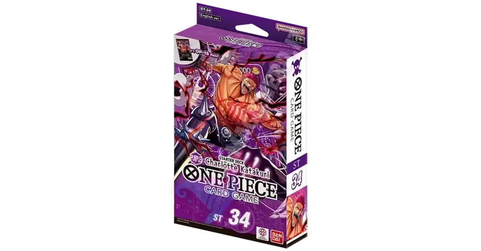 Utolsó esély One Piece Card Game - Purple Charlotte Katakuri Starter Deck ST-34