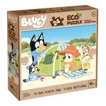 Bluey 2 az 1-ben 24 darabos Eco puzzle és színező 70x50 cm Akció