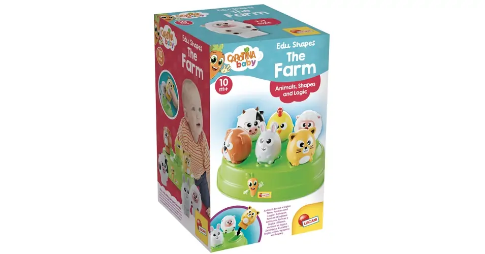 Carotina Baby - Formaillesztő játék - Farm Expressz szállítás