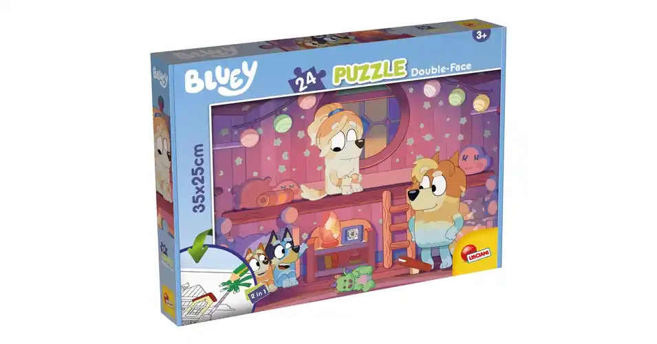 Olcsóbb Bluey - Story time kétoldalas puzzle 24 db-os