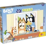 Akció Bluey - Kétoldalas puzzle 24 db-os - 50 × 35 cm