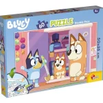 Újdonság Bluey - Kétoldalas puzzle 60 db-os - 50 × 35 cm