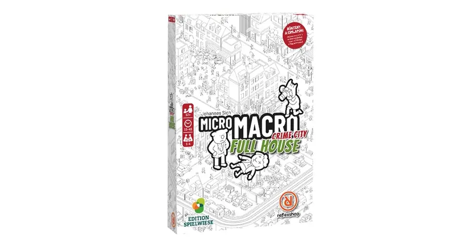 MicroMacro Crime City Full House Biztonságos fizetés