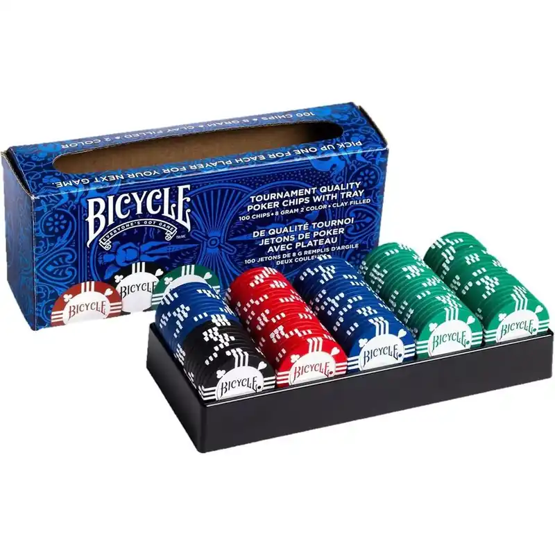 Bicycle agyag póker zseton, 8g Biztonságos fizetés