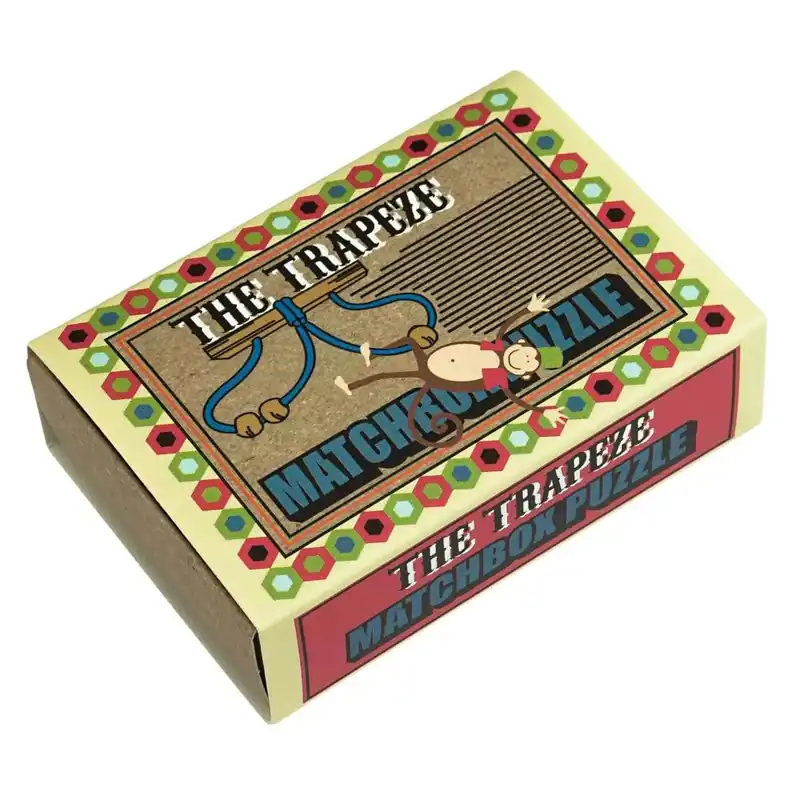 The Trapeze Matchbox Professor Puzzle ördöglakat Vásárlói kedvenc