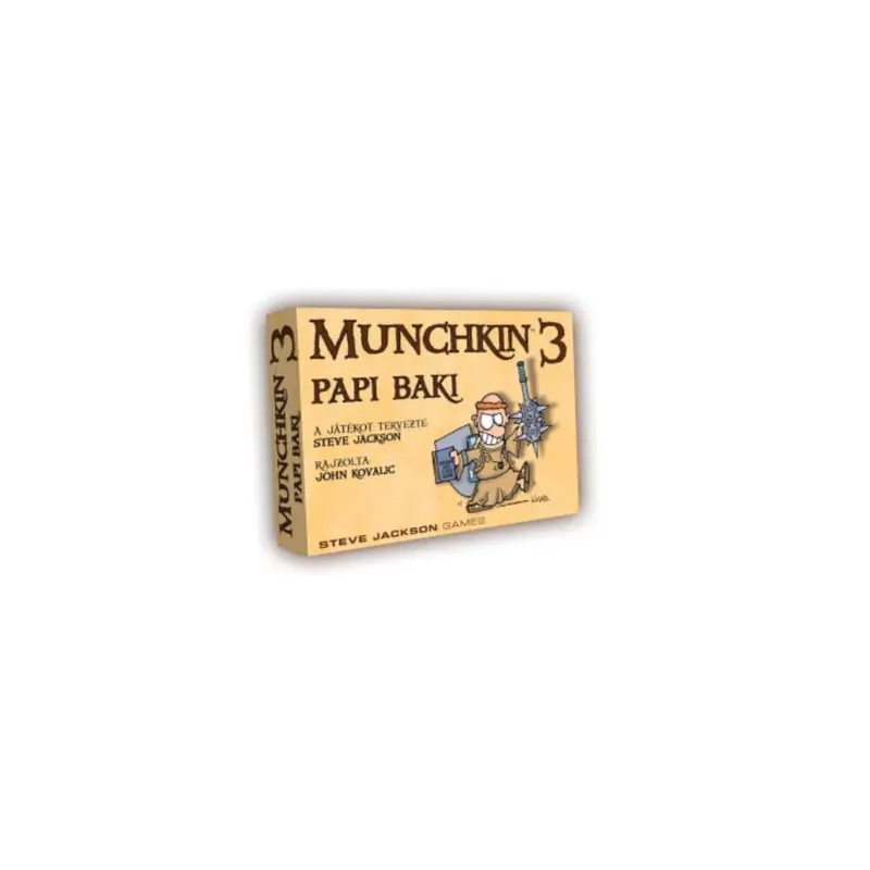 Kihagyhatatlan ajánlat Munchkin 3 társasjáték - Papi Baki kiegészítő