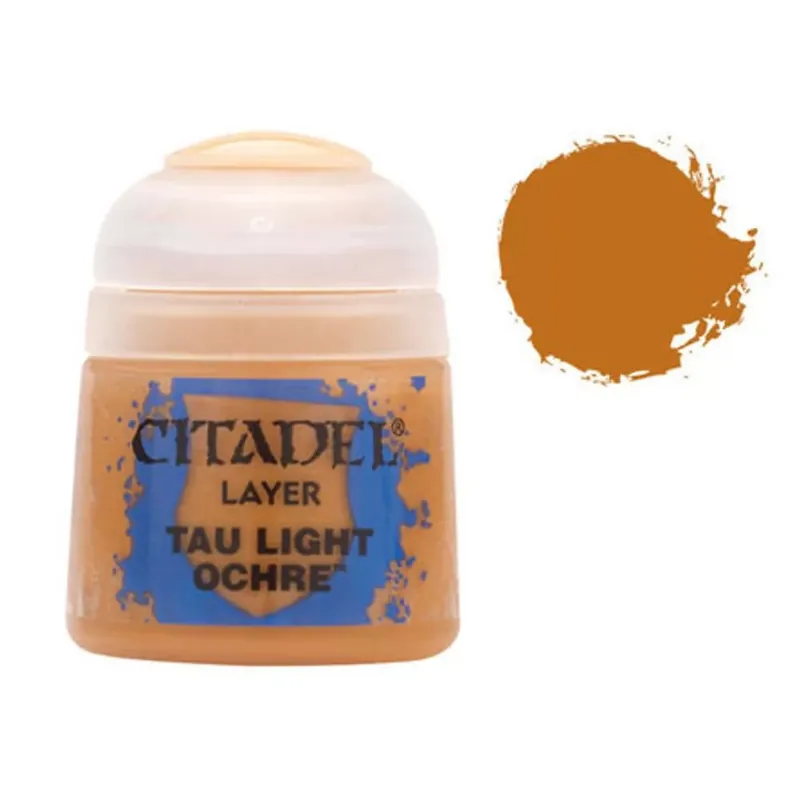 Árcsökkenés Citadel festék Layer Tau light ochre 12 ml