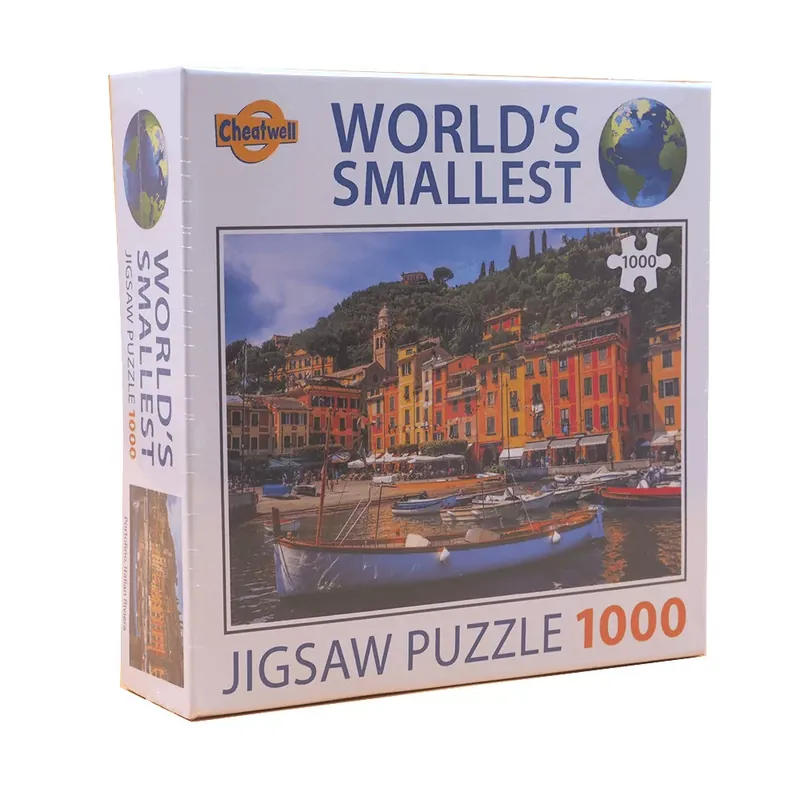 A világ legkisebb kirakósa - Portofino puzzle, 1000 db-os Újdonság