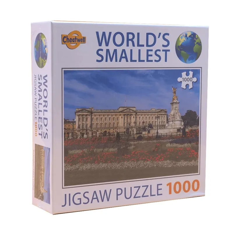 A világ legkisebb kirakósa - Buckingham palota puzzle, 1000 db-os Ne maradj le