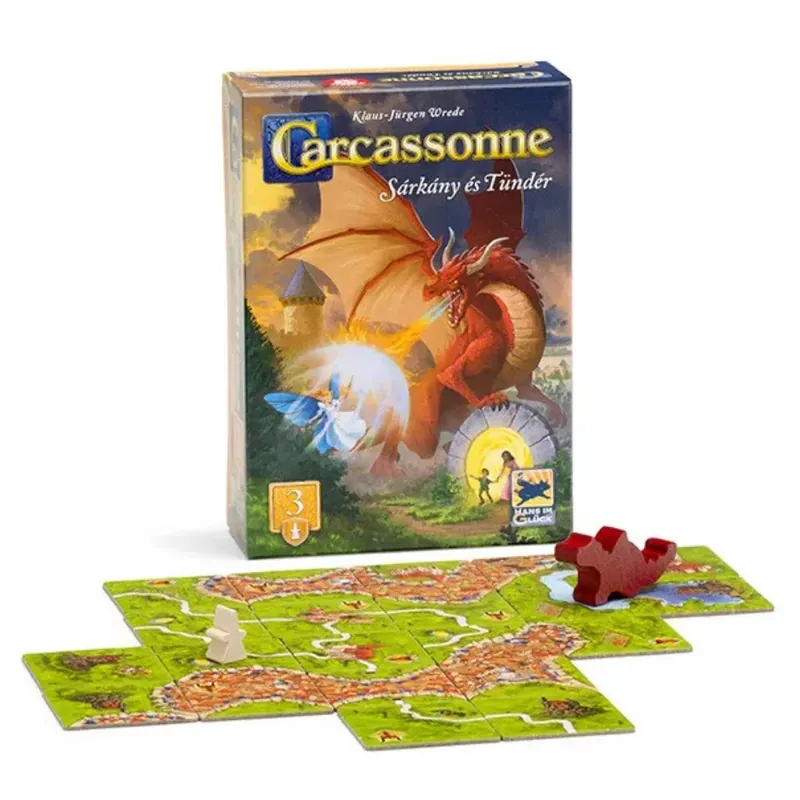Csak ma Carcassonne Sárkány és Tündér 3. kiegészítő