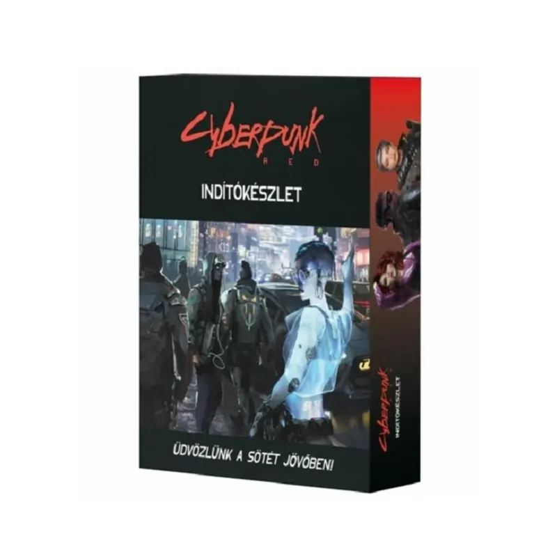 Cyberpunk Red Szerepjáték indítókészlet Azonnali szállítás
