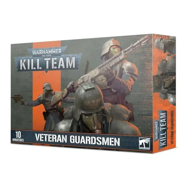 Warhammer 40000 Kill Team Vetaran Guardsmen minifigurák Outlet