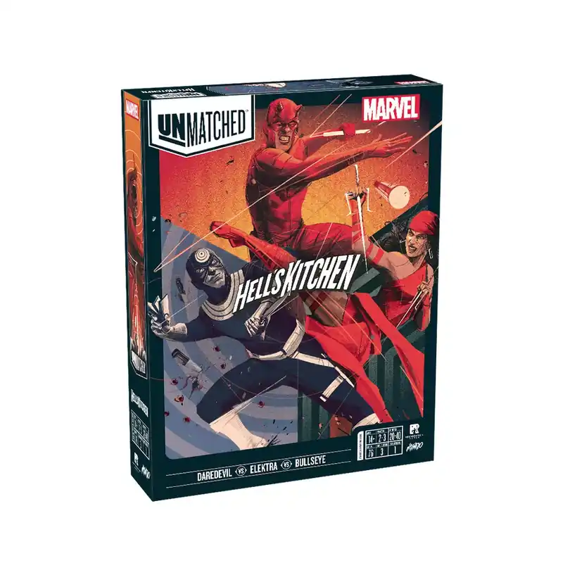 Unmatched Marvel – Hell’s Kitchen társasjáték, angol nyelvű Akció