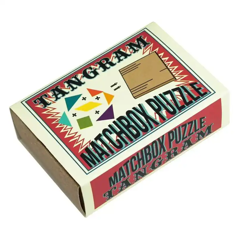 Népszerű Tangram Matchbox Professor Puzzle ördöglakat