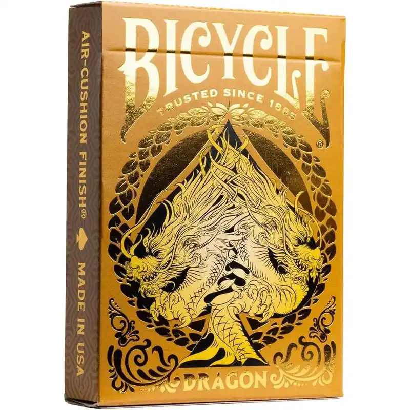 Gyors szállítás Bicycle Gold Dragon kártya