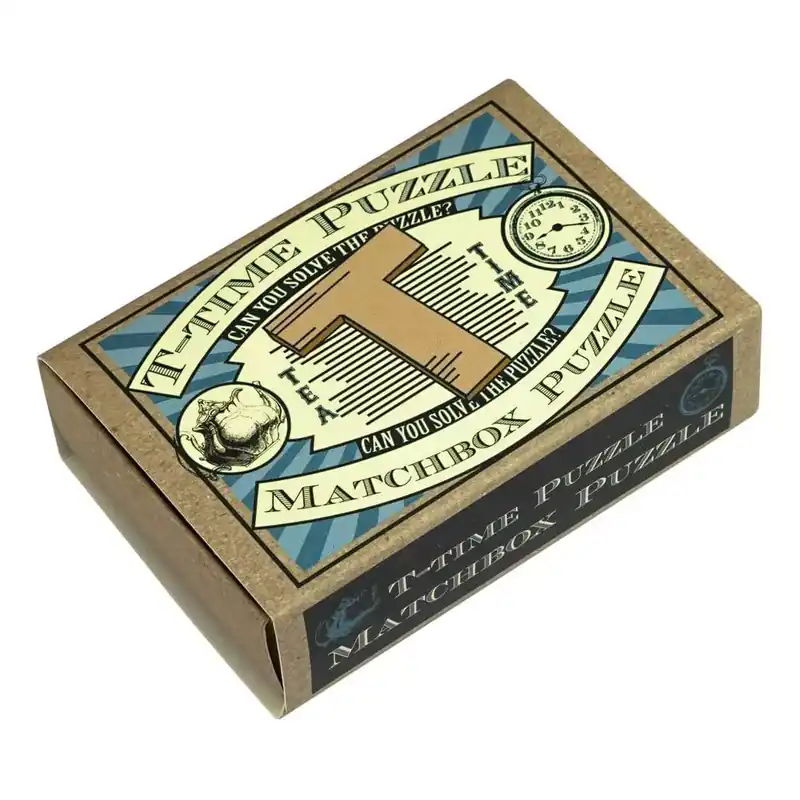 T-Time Puzzle Matchbox Professor Puzzle ördöglakat Legkelendőbb