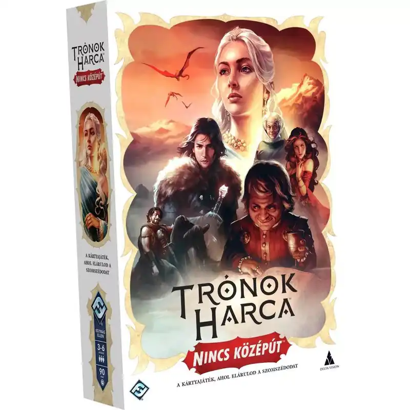 Trónok harca Nincs középút társasjáték Outlet