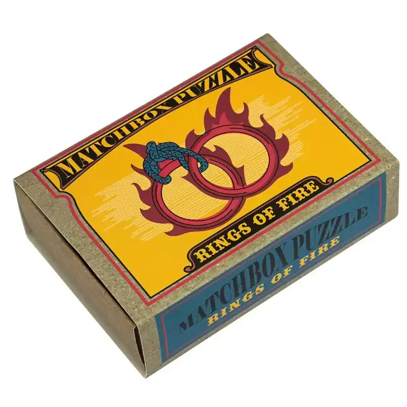 Rings of Fire Matchbox Professor Puzzle ördöglakat Olcsó