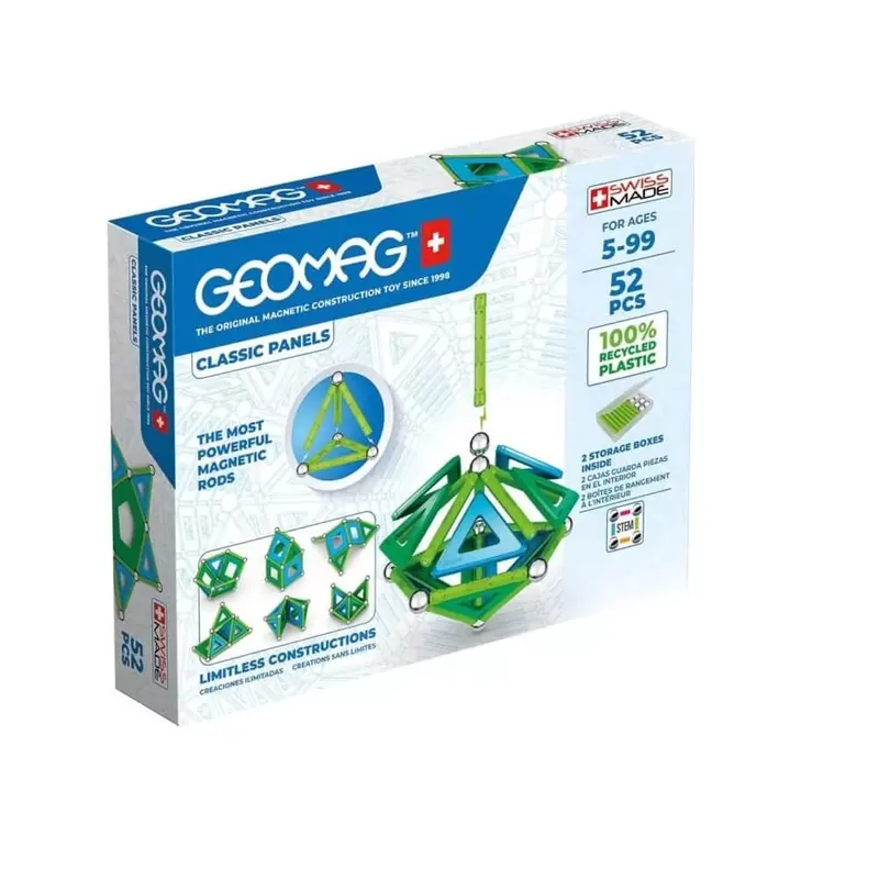 Szuper ajánlat Geomag mágneses építőjáték - Classic Panelek, 52 db-os