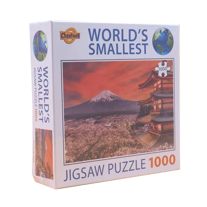 A világ legkisebb kirakósa - Fuji-hegy puzzle, 1000 db-os Azonnal elérhető