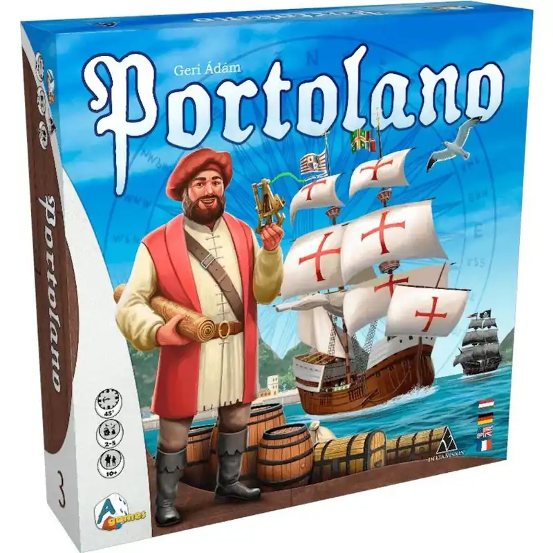 Portolano társasjáték Újdonság