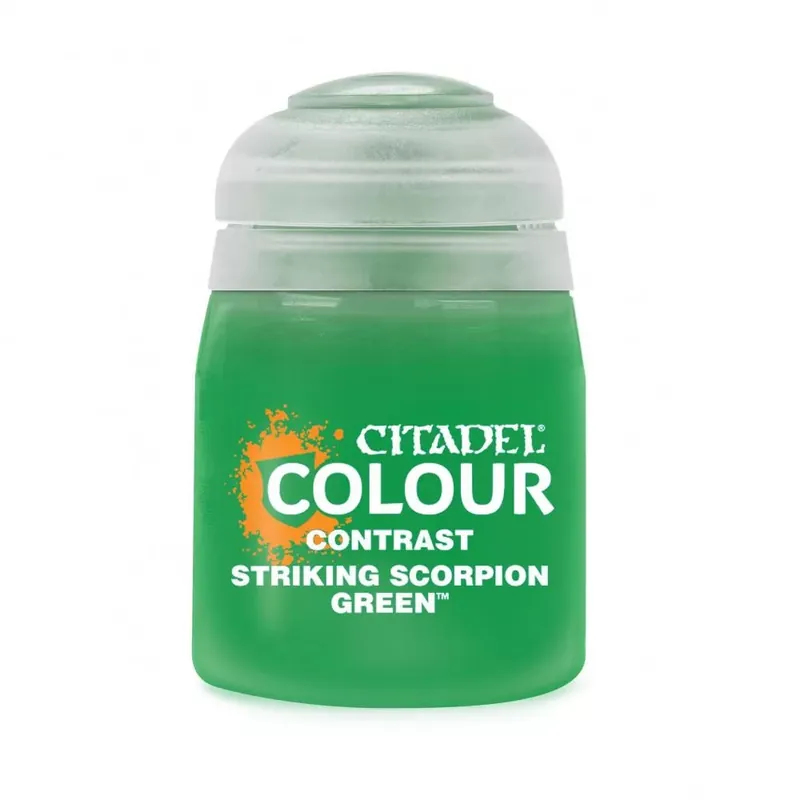 Legkelendőbb Citadel festék Contrast Striking Scorpion green 18 ml