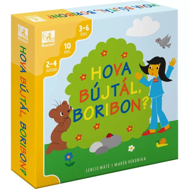 Expressz kézbesítés Hova bújtál, Boribon? társasjáték