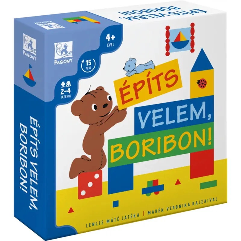 Építs velem, Boribon! társasjáték Vásárlói kedvenc