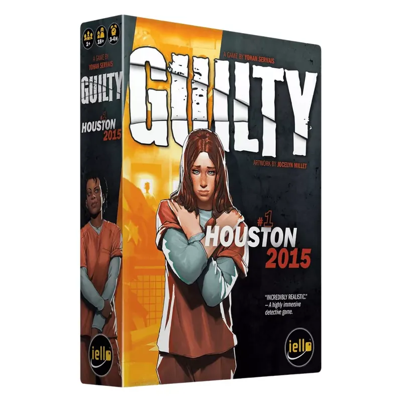 Expressz kézbesítés Guilty Houston 2015 társasjáték, angol nyelvű